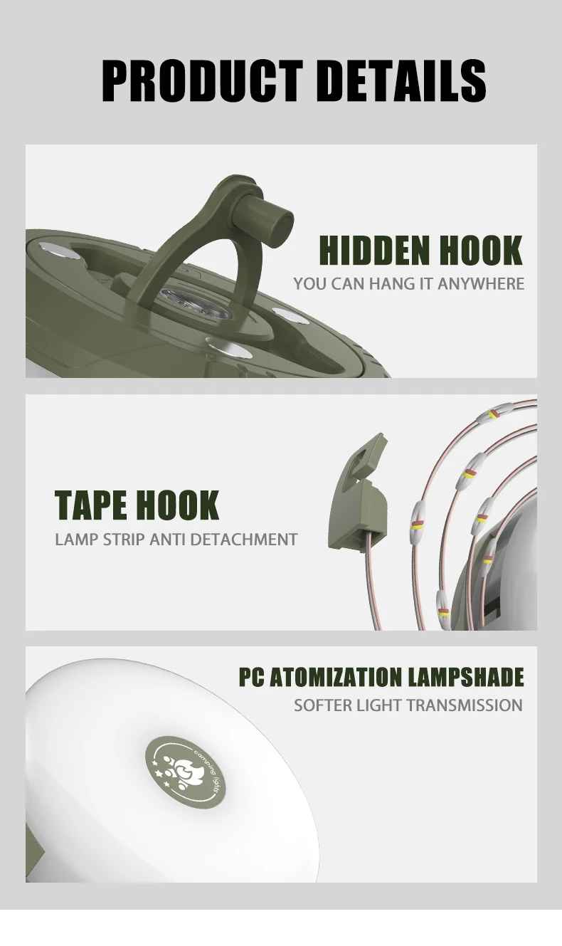 Portable Ambiente-Lichterkette (wasserdicht)