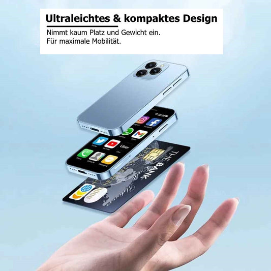 Mini Smartphone mit 4G, QuadCore, 64GB und Android 10
