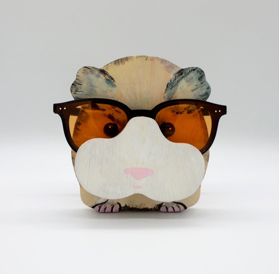 Handgefertigte Brillenhalter im süßen Tiermotiv