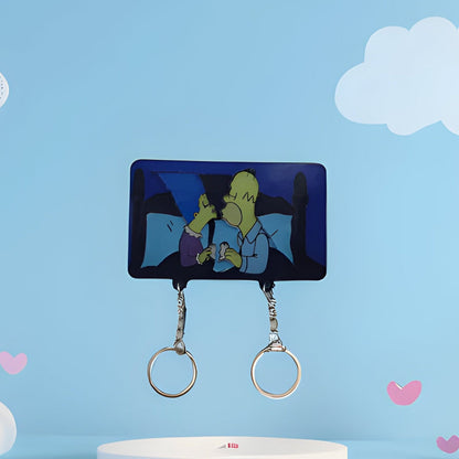 SchlüsselSchatz- Schlüsselhalter für Paare (handgemacht)