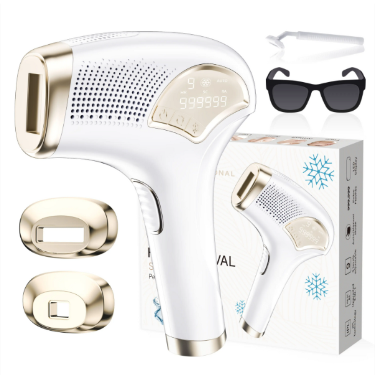 Removely IPL 4Plus - Lasergerät zur Haarentfernung