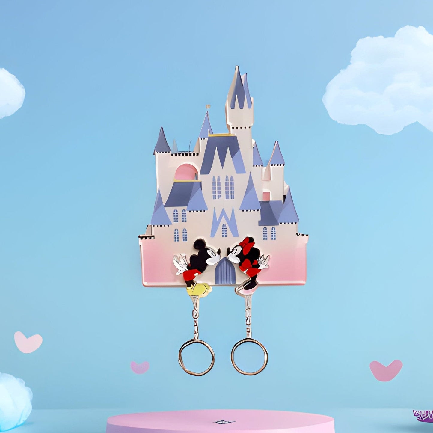 SchlüsselSchatz- Schlüsselhalter für Paare (handgemacht)