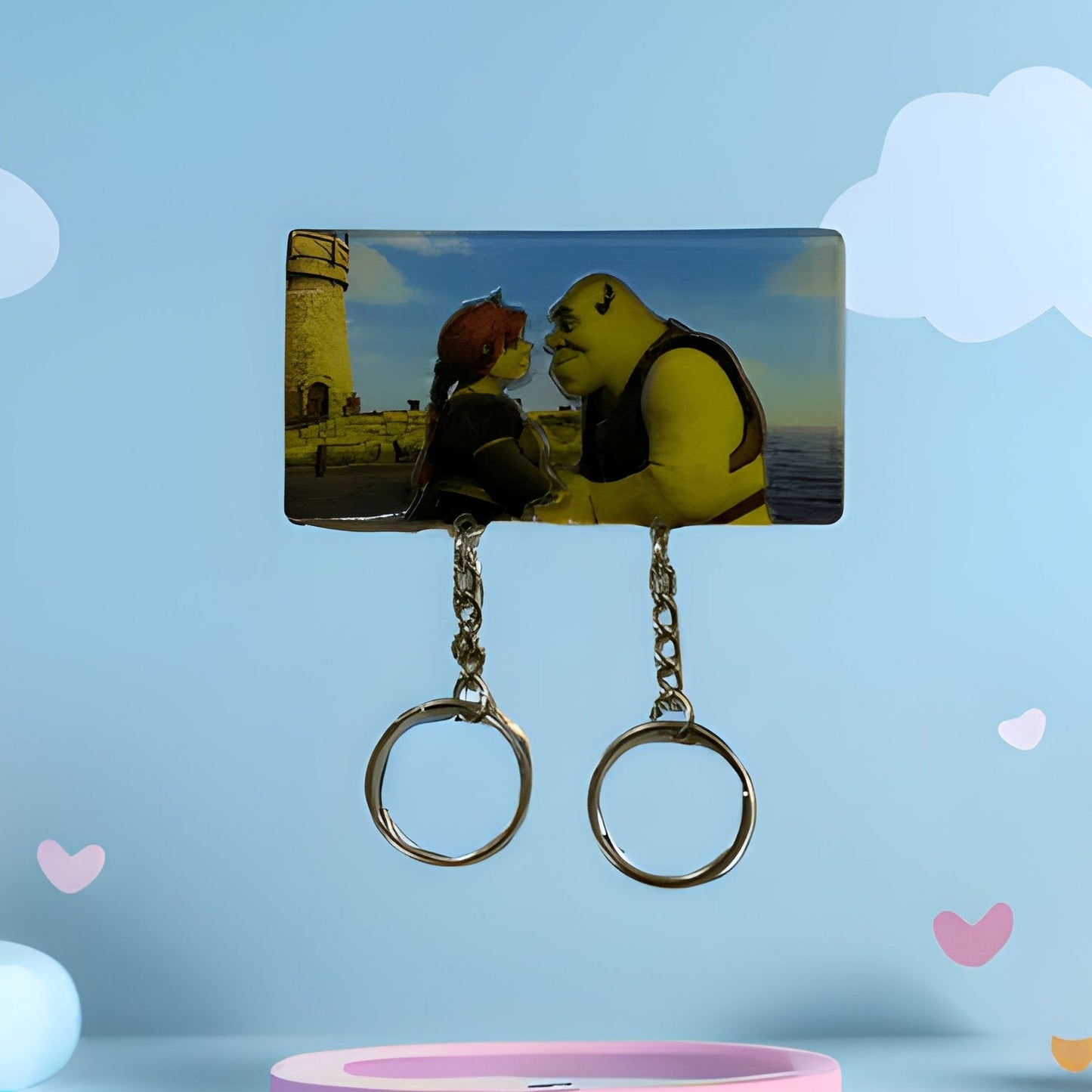 SchlüsselSchatz- Schlüsselhalter für Paare (handgemacht)