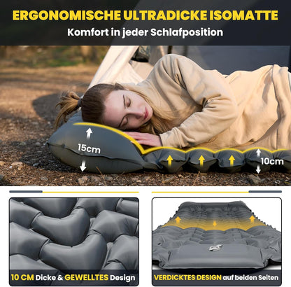 Outdoor Matratze "Luftbett"- federleicht & ultra-kompakt