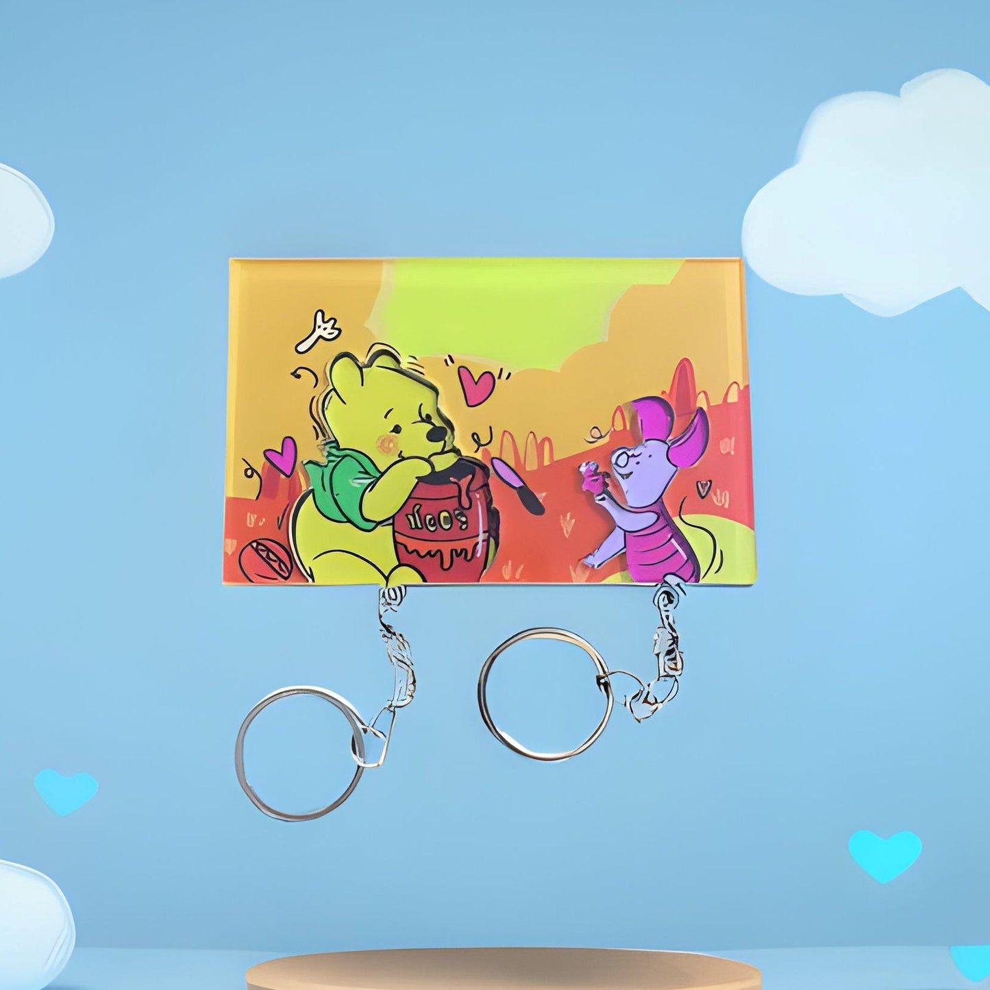 SchlüsselSchatz- Schlüsselhalter für Paare (handgemacht)