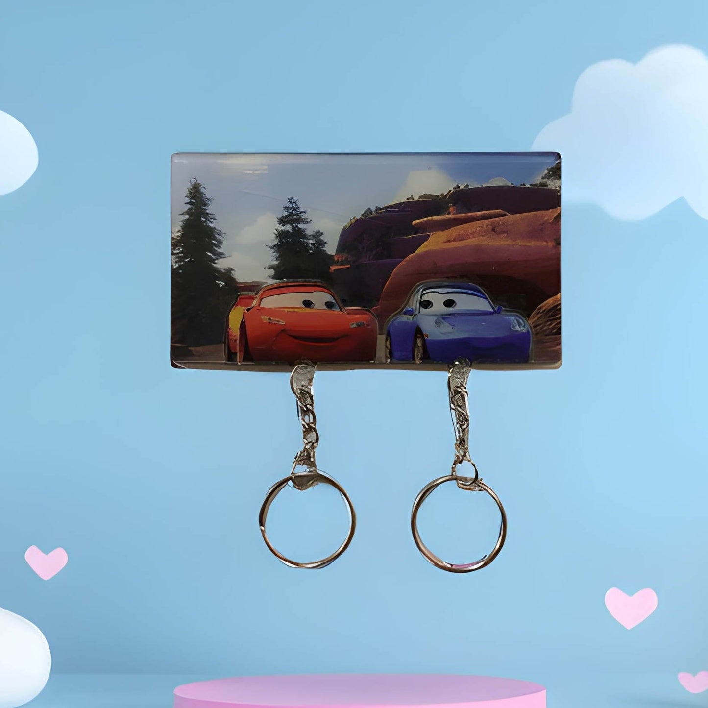 SchlüsselSchatz- Schlüsselhalter für Paare (handgemacht)