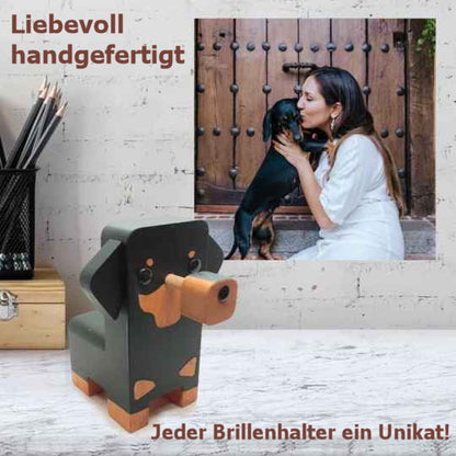 Handgefertigte Brillenhalter im süßen Tiermotiv