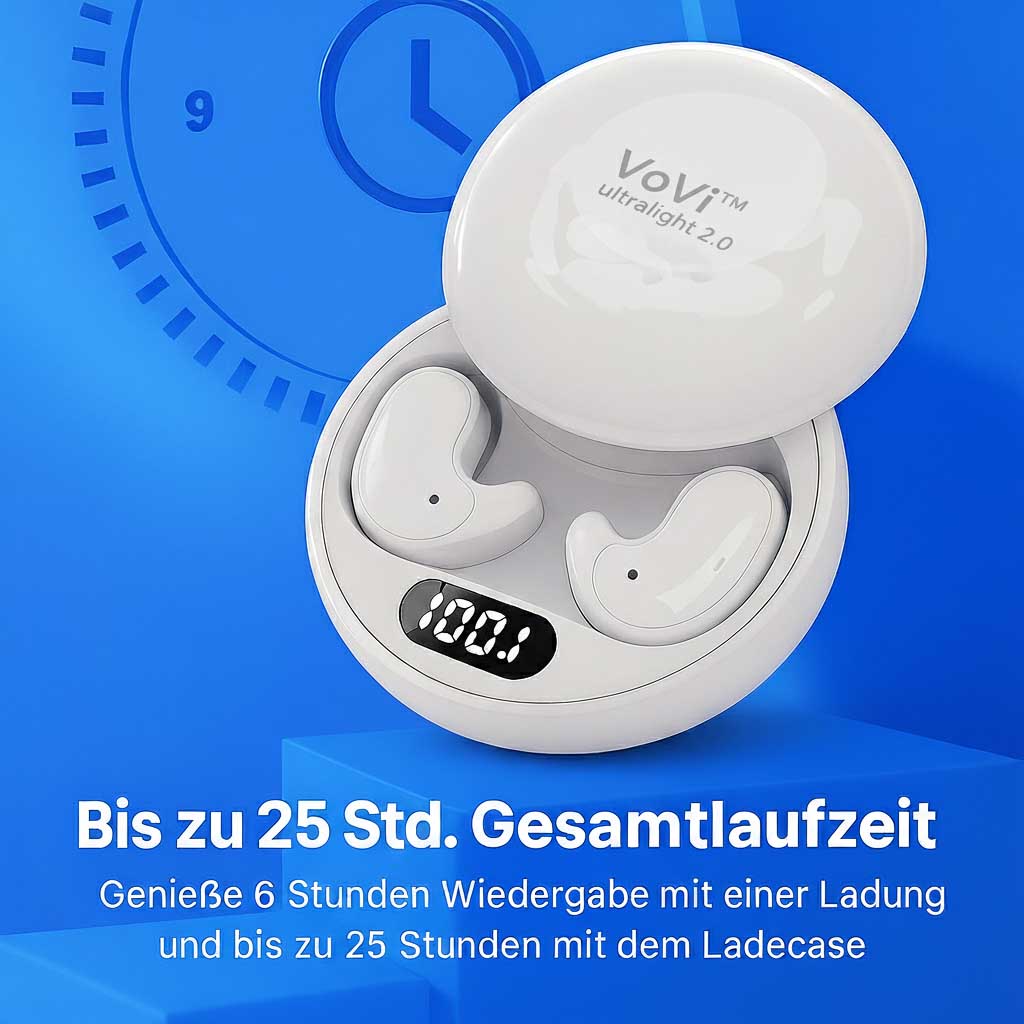 VoVi™ ultralight 2.0 - unsichtbare Kopfhörer