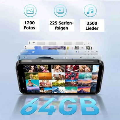 Mini Smartphone mit 4G, QuadCore, 64GB und Android 10