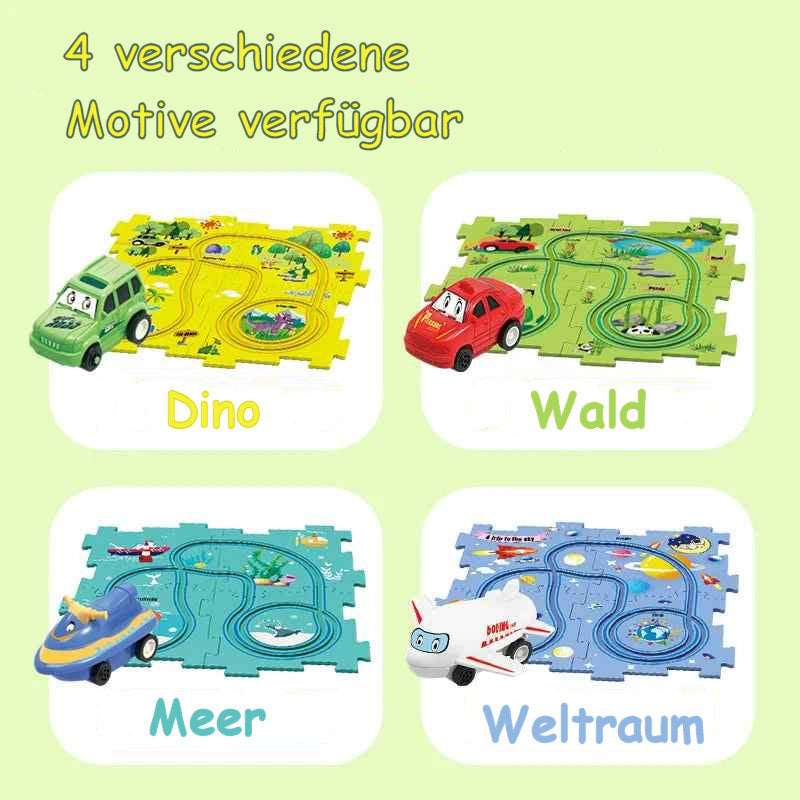 Kinder Auto Puzzlestrecke (Bildungsspiel)