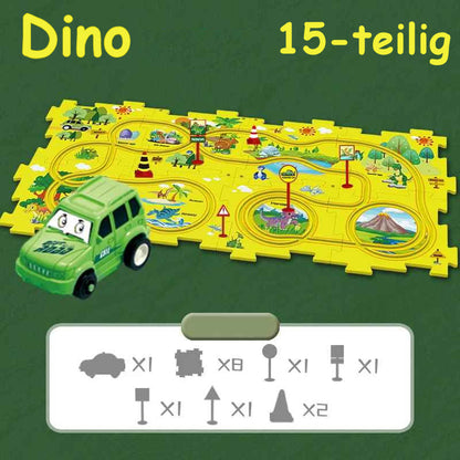Kinder Auto Puzzlestrecke (Bildungsspiel)