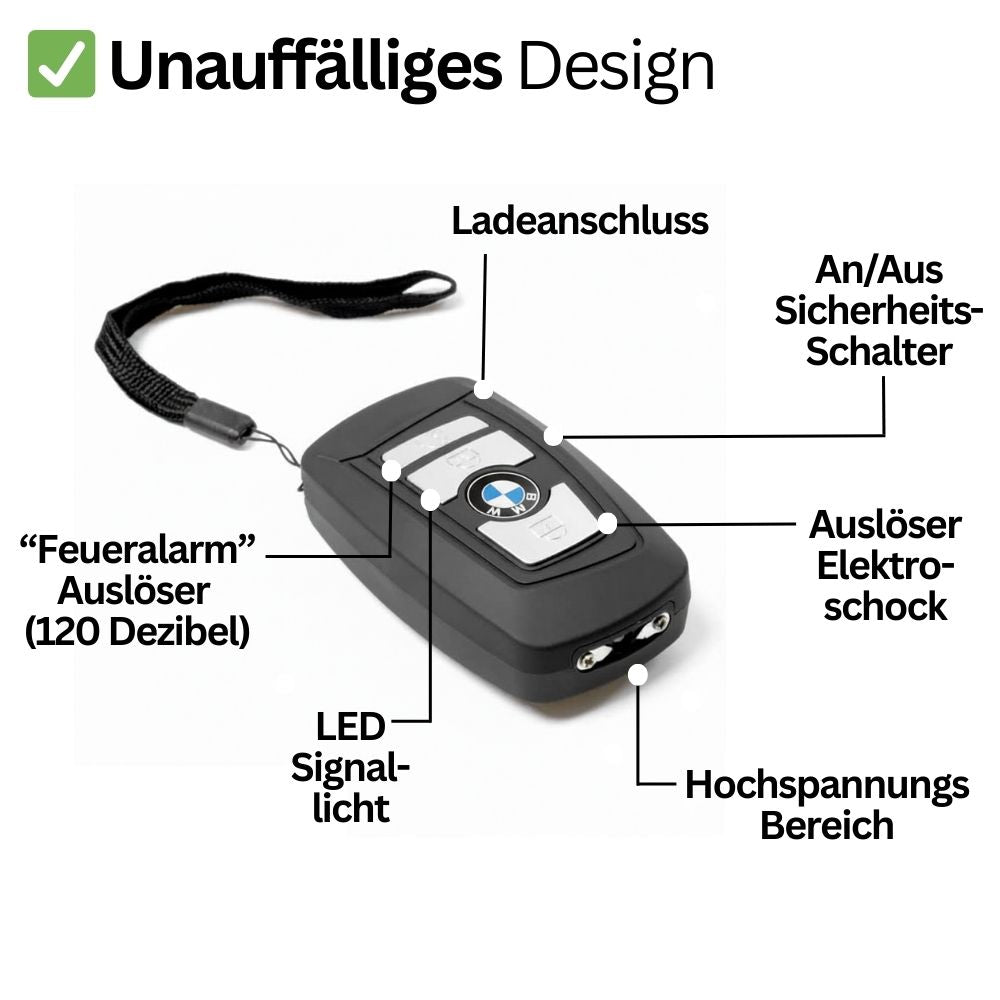 StingKey® Pro - getarnter Elektroschocker