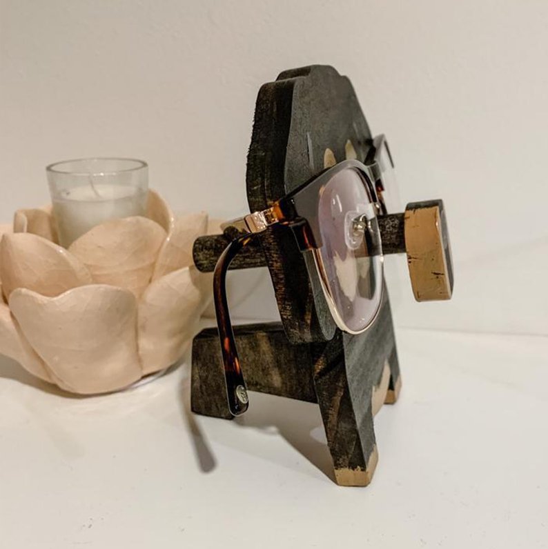 Handgefertigte Brillenhalter im süßen Tiermotiv