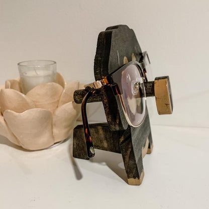 Handgefertigte Brillenhalter im süßen Tiermotiv