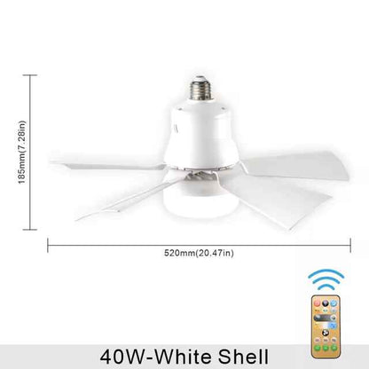 LED Lampen-Ventilator für Glühbirnenfassungen