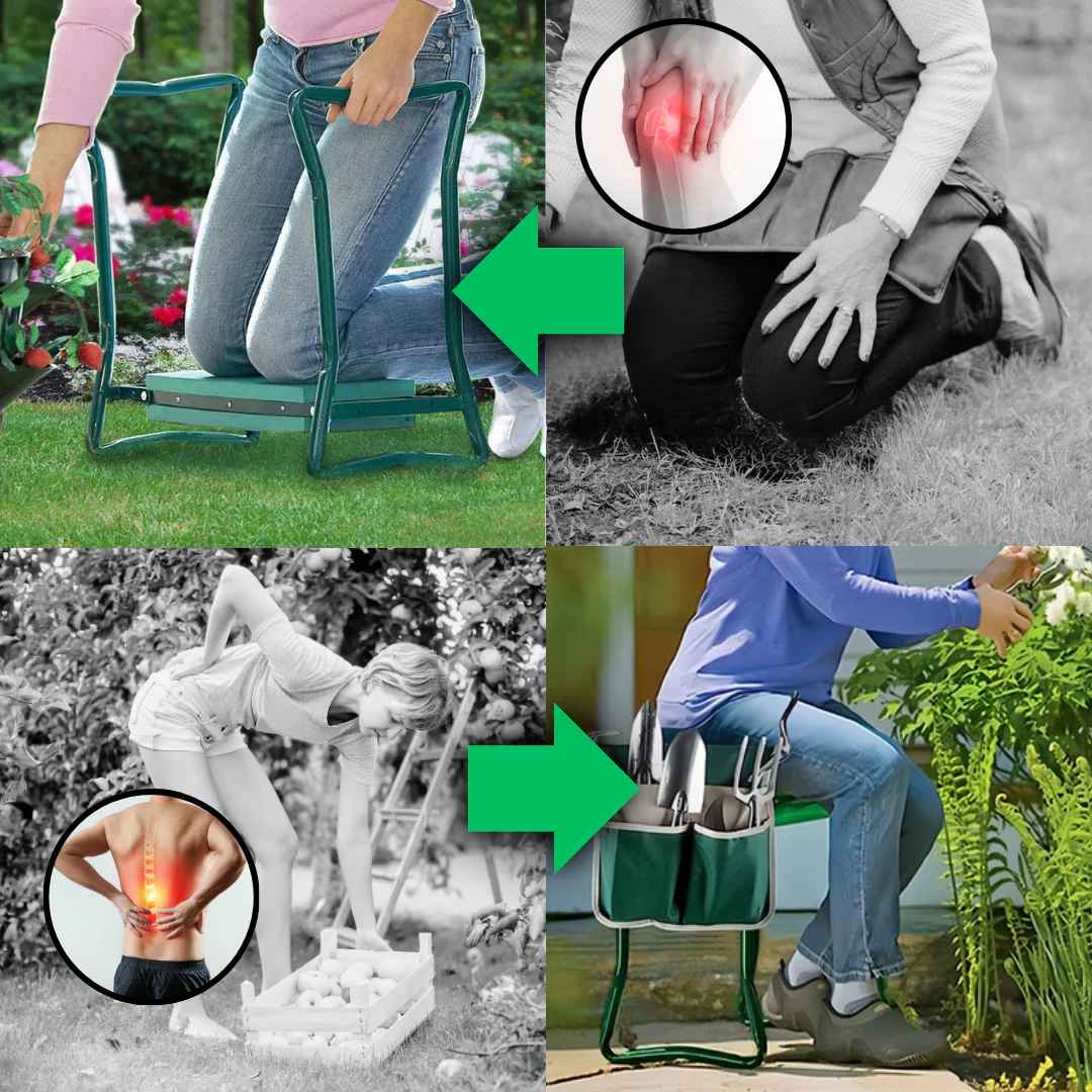 2-in-1 Multifunktionelle Kniebank