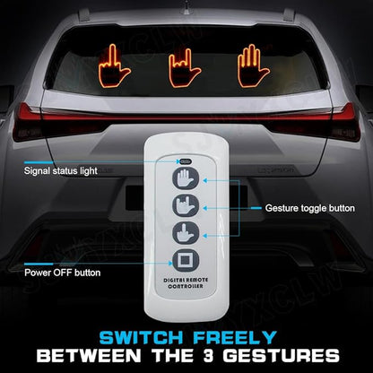 LED Handzeichen-Signal fürs Auto