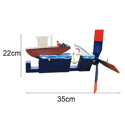 Holz-Windspiel in trendigen Designs (handgefertigt)