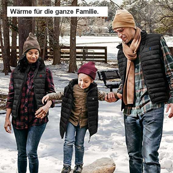 Beheizbare Funktionskleidung