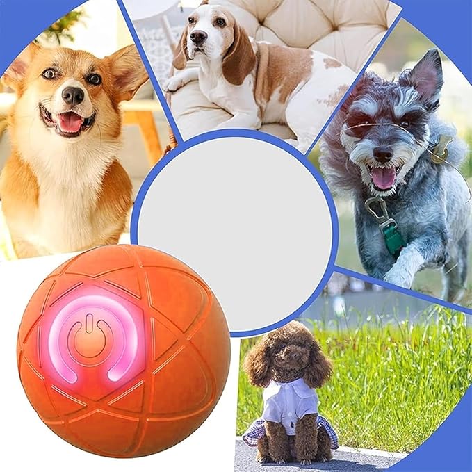 Interaktiver vollautomatischer Spielball für Hunde (2025 Version)
