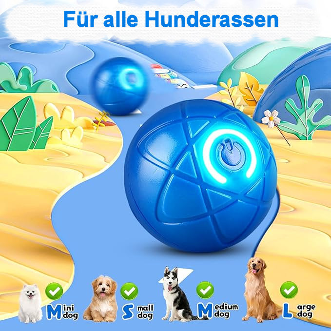 Interaktiver vollautomatischer Spielball für Hunde (2025 Version)