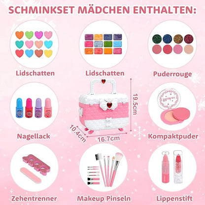 Kindergerechtes Schmink-Koffer Set