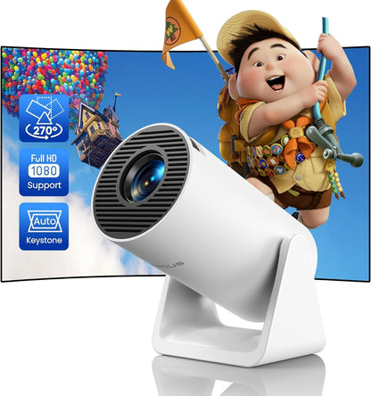 Portabler HD Smart-Projektor
