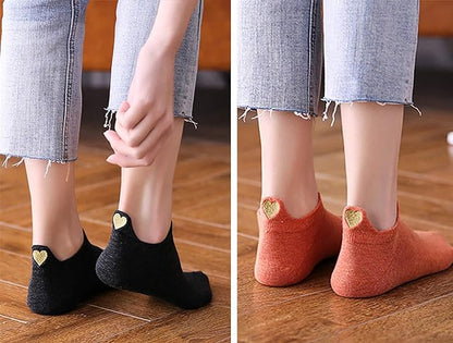 Bestickte Socken im Cartoon-Design (10 Paar Sets)