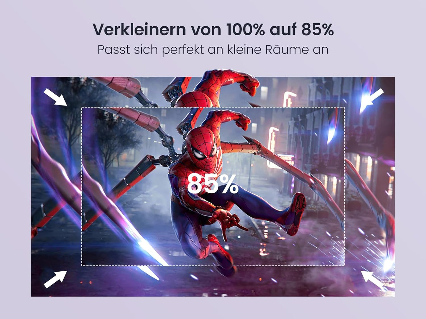 Portabler HD Smart-Projektor