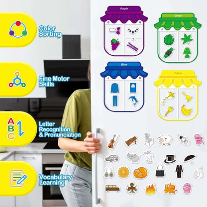 Magnet-Puzzle für Kinder (Intelligenzspielzeug)