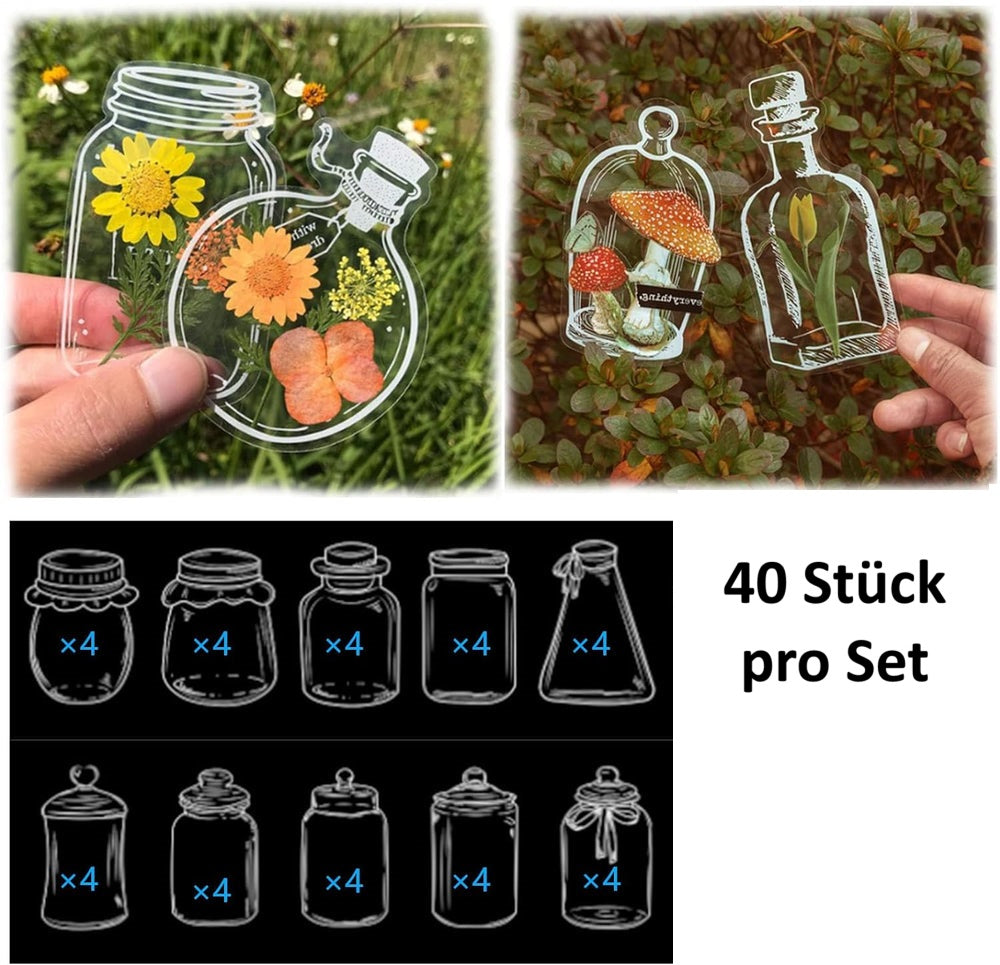 Konservierungs-Set für Blätter & Blumen