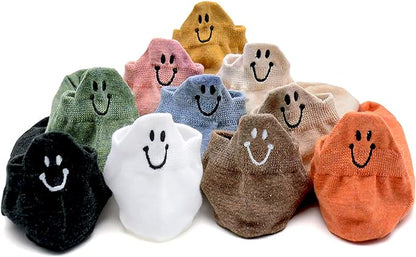 Bestickte Socken im Cartoon-Design (10 Paar Sets)