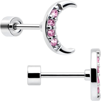 Ohrstecker mit flacher Rückseite