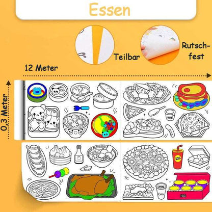 Mal-Rollen für Kinder