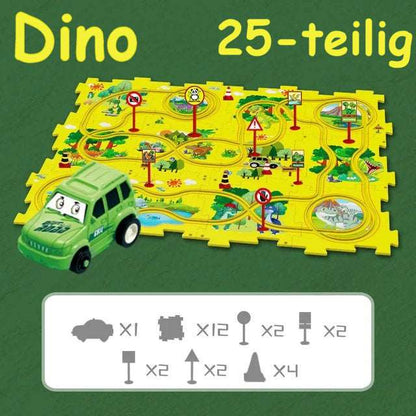 Kinder Auto Puzzlestrecke (Bildungsspiel)