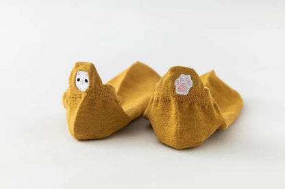 Bestickte Socken im Cartoon-Design (10 Paar Sets)