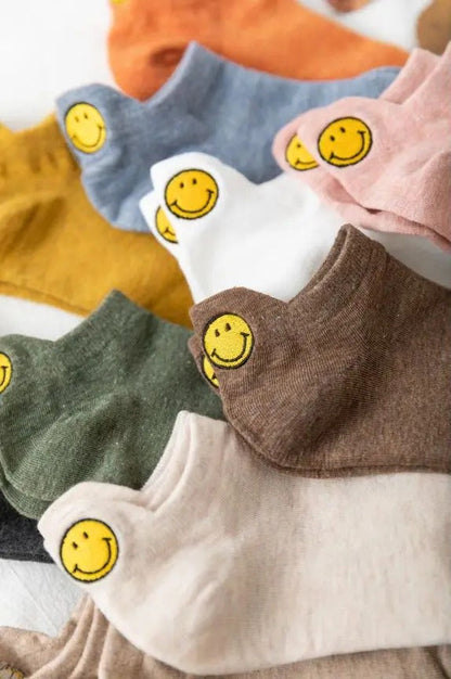 Bestickte Socken im Cartoon-Design (10 Paar Sets)