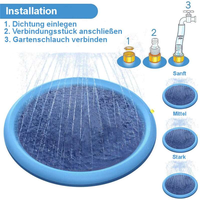 Brausepool für Hunde