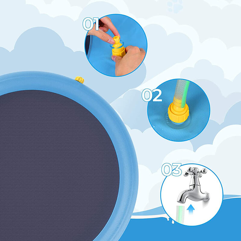 Brausepool für Hunde