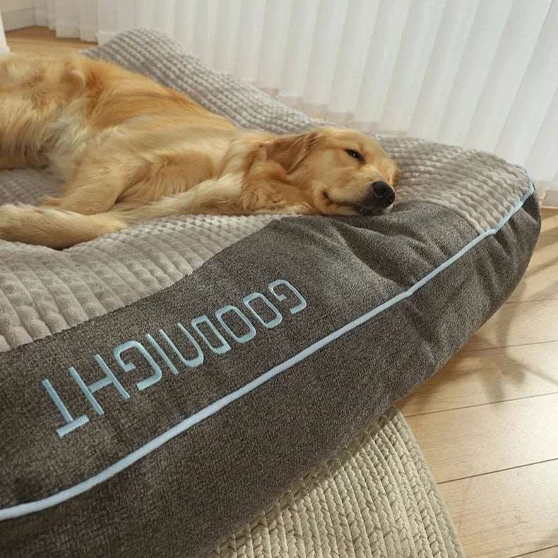 Luxus-Bett für Haustiere (mit erhöhter Kopfablage)