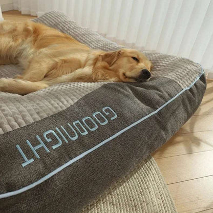 Luxus-Bett für Haustiere (mit erhöhter Kopfablage)