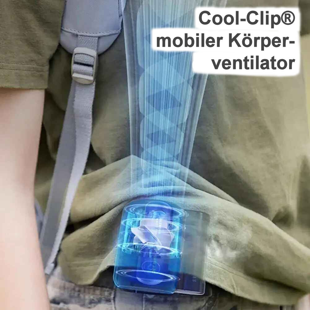 Cool-Clip® - mobiler Körperventilator