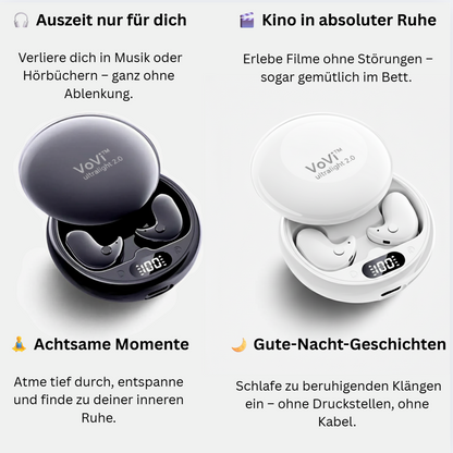 VoVi™ ultralight 2.0 - unsichtbare Kopfhörer