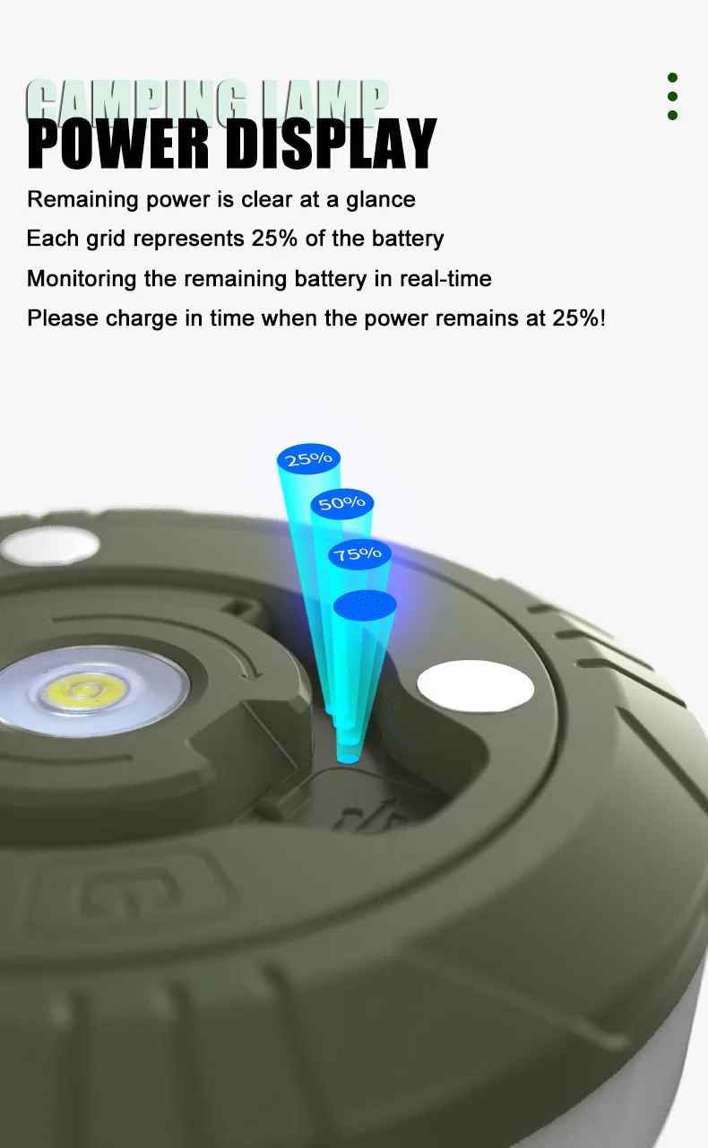 Portable Ambiente-Lichterkette (wasserdicht)