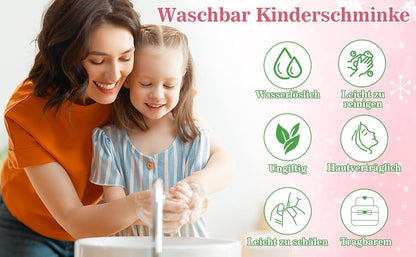 Kindergerechtes Schmink-Koffer Set