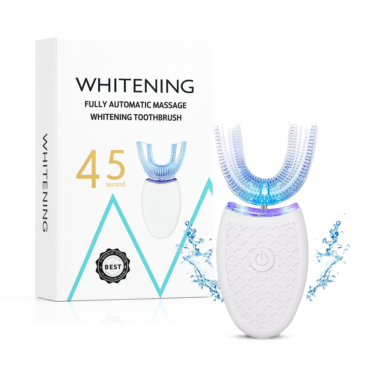 U-Brush® 2.0 - freihändige Ultraschall Zahnbürste