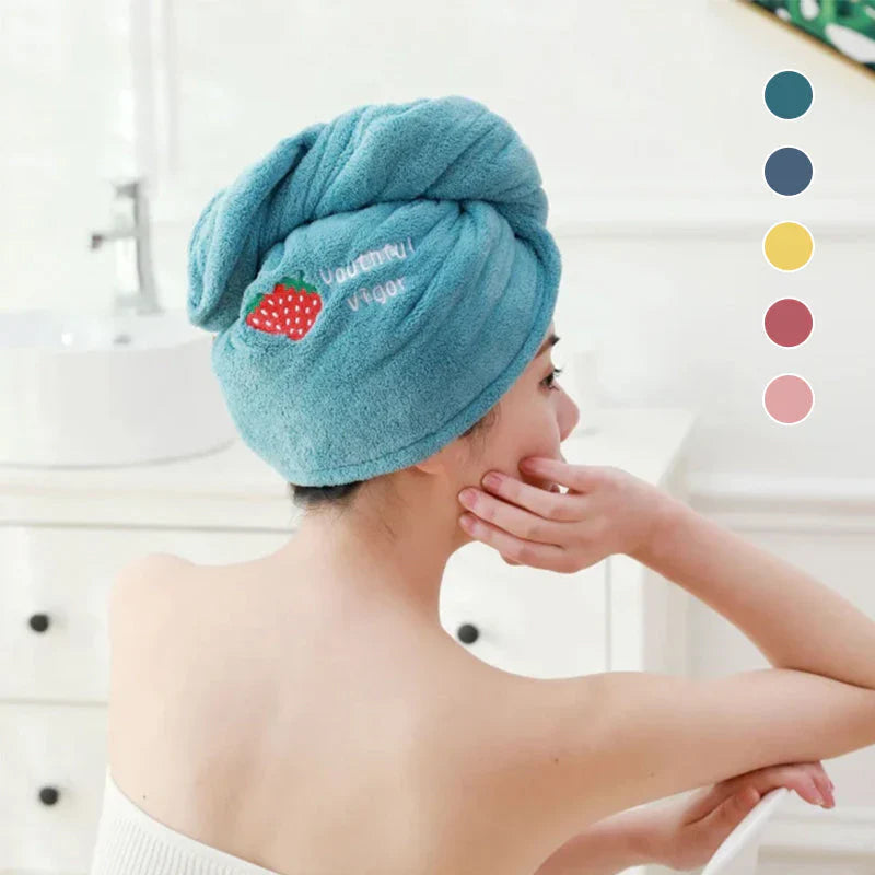 2x1 Gorro de toalla de secado rápido + REGALO