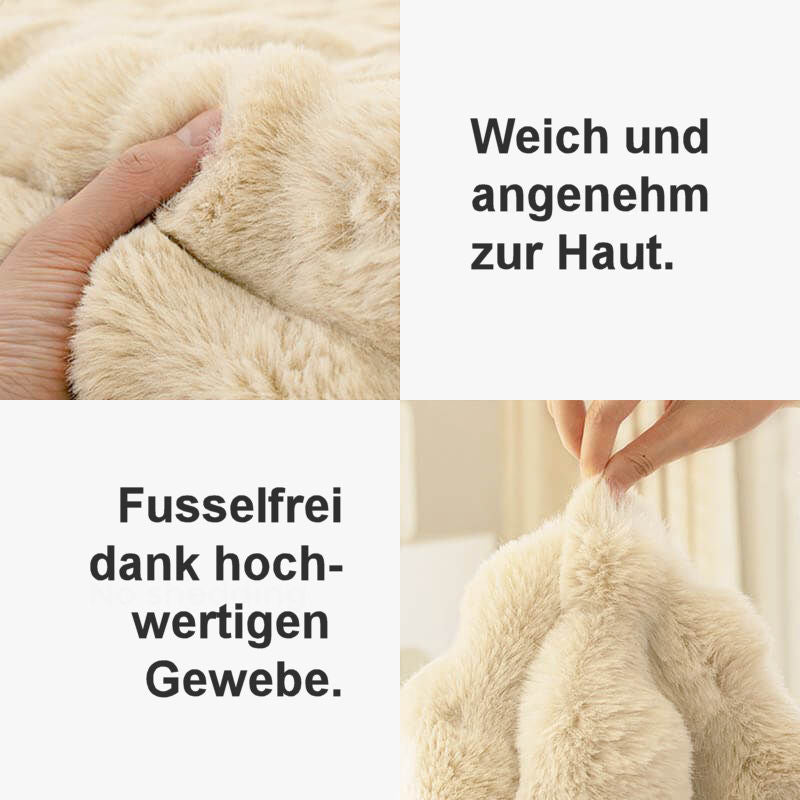 Anti-Kratz Polstermöbel Schutz im Plüsch-Design