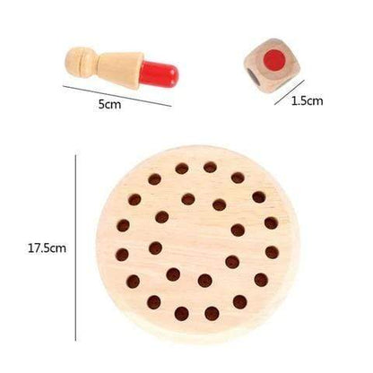 Memory-Schach (Holz-Brettspiel)