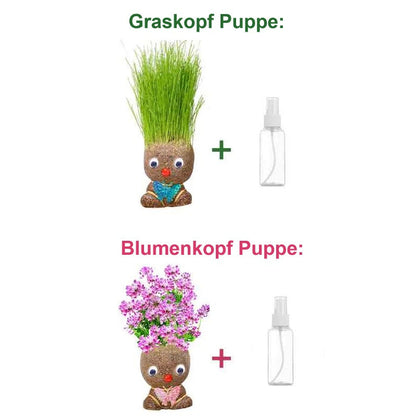 Cithway™ Graskopf Puppe